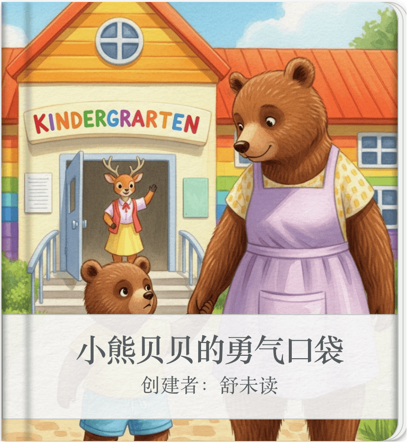 小熊贝贝的勇气口袋